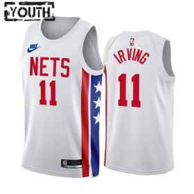 Dres Brooklyn Nets Kyrie Irving 11 2022-23 Classic Edition Bijela Swingman - Dječji